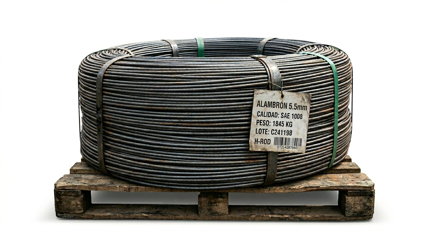Alambrón 5.5mm para Construcción Quito