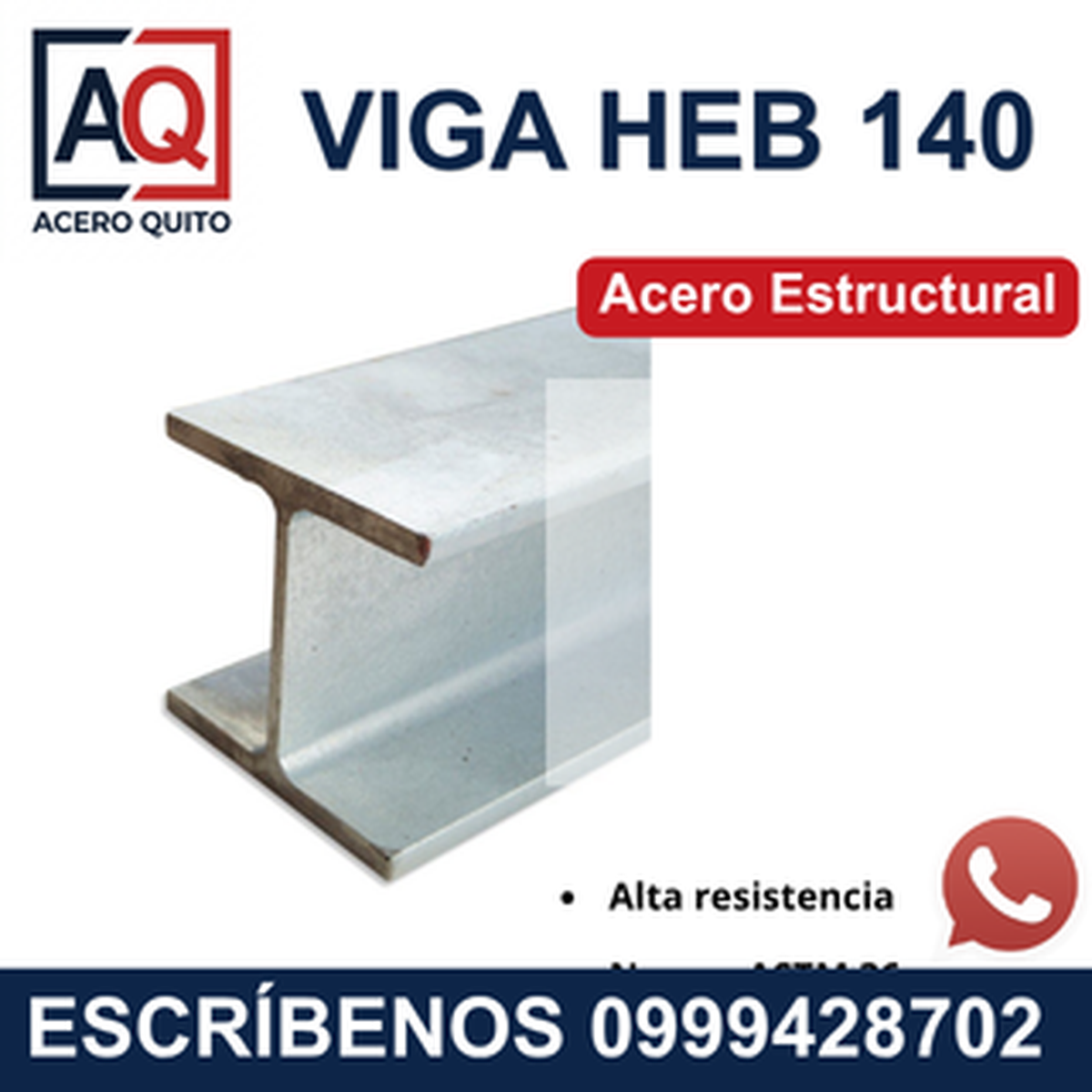 Viga HEB 140 Quito